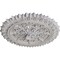 Ekena Millwork Lariah Ceiling Medallion (Canopies up to 1 3/8"), 24 3/4"OD 1 3/8"ID x 3 1/4"P, Ultra Pure White CM24LAUWF - alternate 2